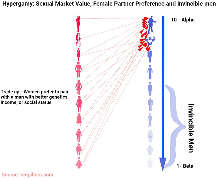 Sexual Market value اصل پارتو در بازار جنسی